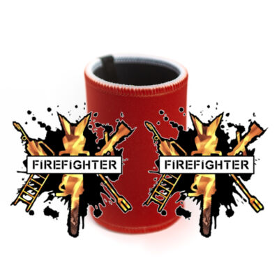 FIREFIGHTER Stubby Holder Thumbnail